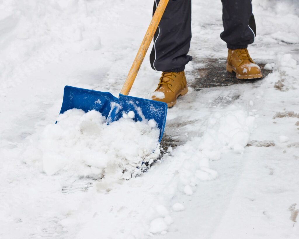 question for your leasing agent on who's responsible for snow plowing at your apartment complex